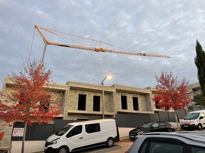 construction d'un lotissement a limonest