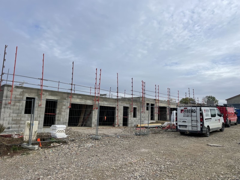 réalisation maçonnerie d'un lotissement