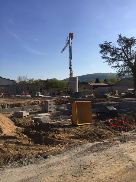 Construction de 15 logements neufs au centre ville de Neuville sur Saône